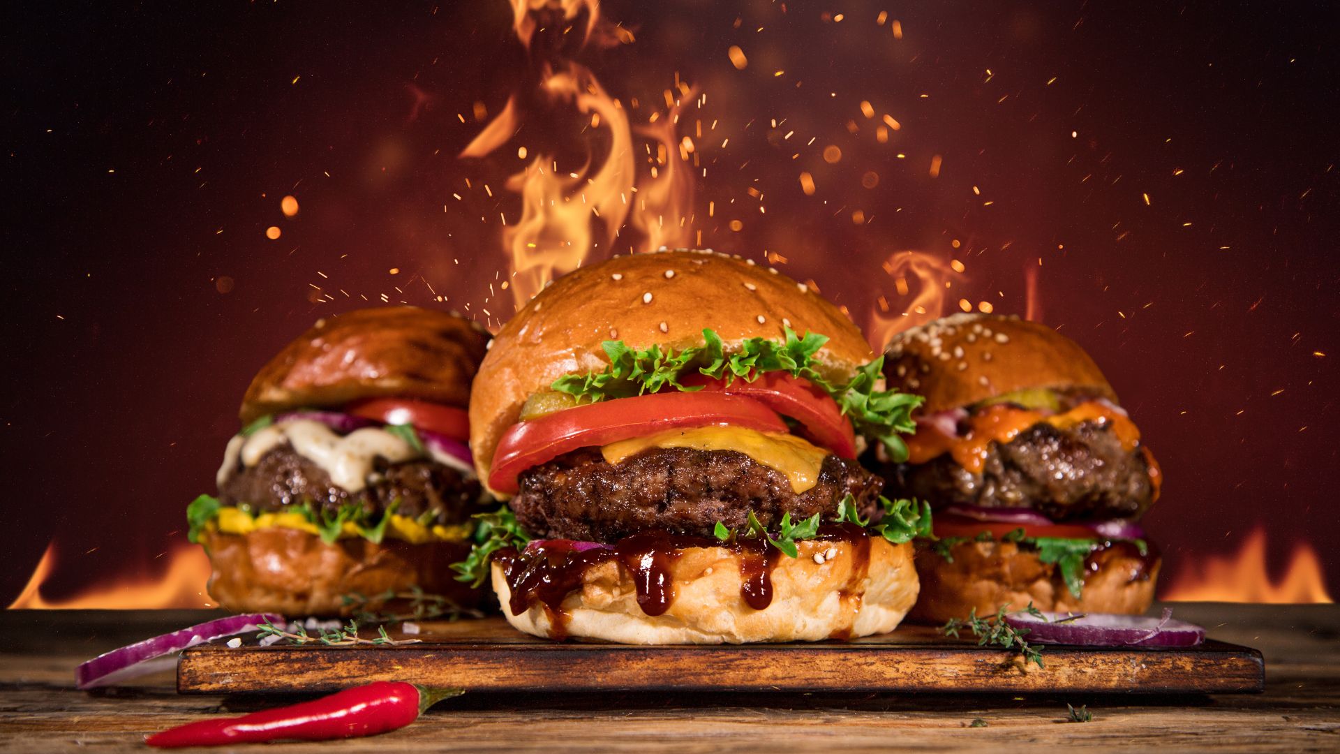Premium takeaway packaging and food